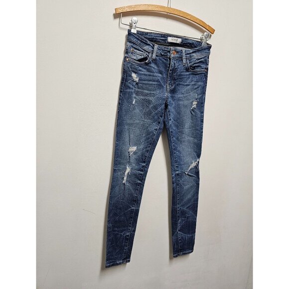 Guess Distressed Jeans Womens Size 26 - Picture 3 of 6